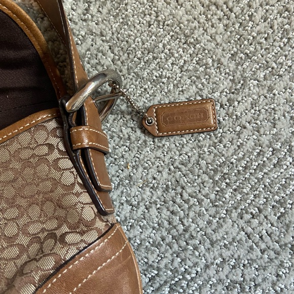 Vintage Coach Tan Mini Soho Shoulder Bag - Picture 9 of 9